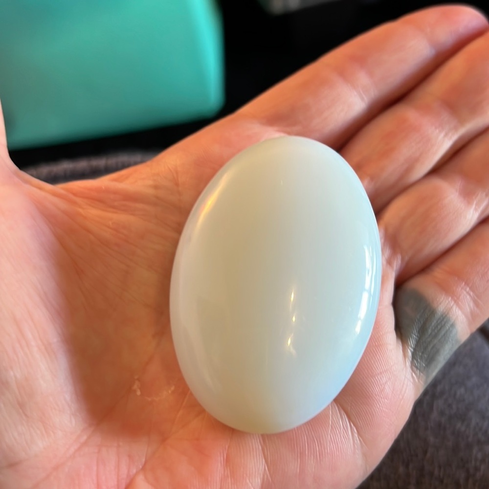 New opalite moonstone palm stone